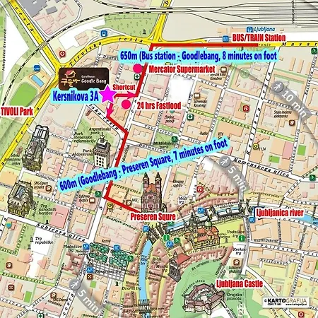 Goodlebang, 3 Bed Apartment, Center Apartamento *